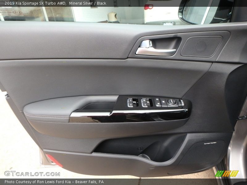 Mineral Silver / Black 2019 Kia Sportage SX Turbo AWD