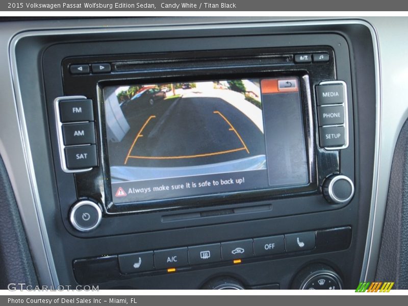 Candy White / Titan Black 2015 Volkswagen Passat Wolfsburg Edition Sedan