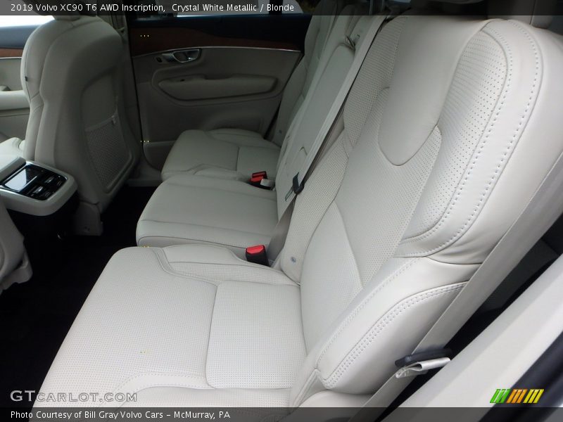 Rear Seat of 2019 XC90 T6 AWD Inscription