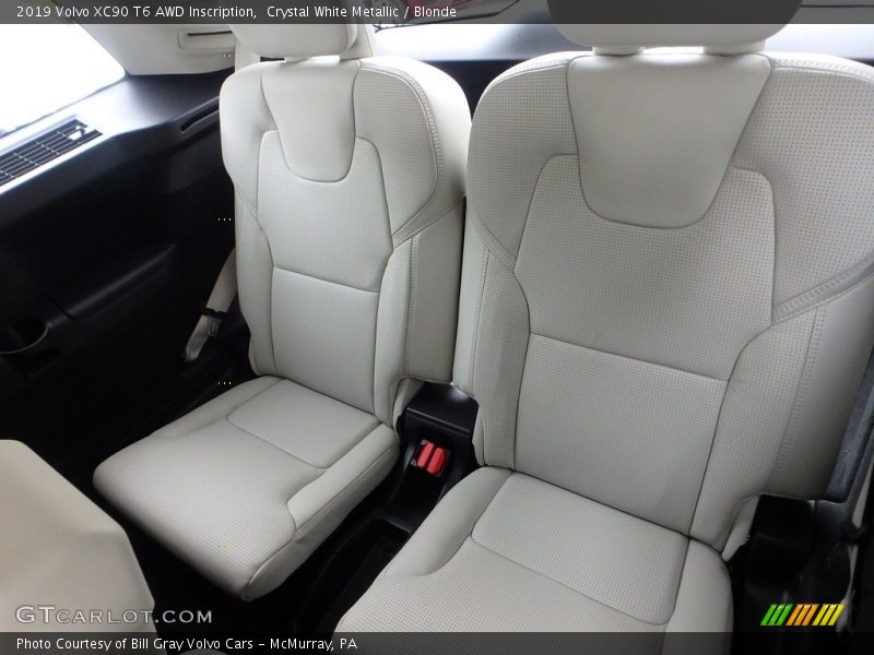 Rear Seat of 2019 XC90 T6 AWD Inscription