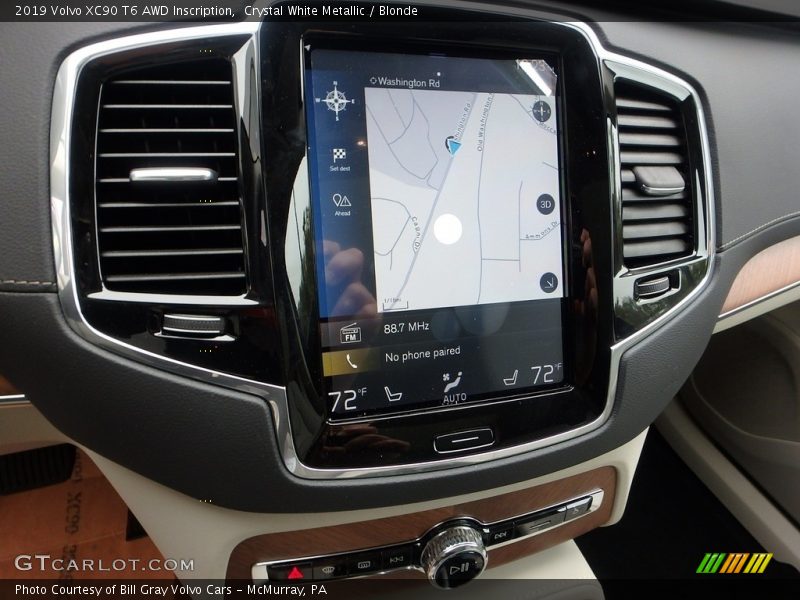 Navigation of 2019 XC90 T6 AWD Inscription