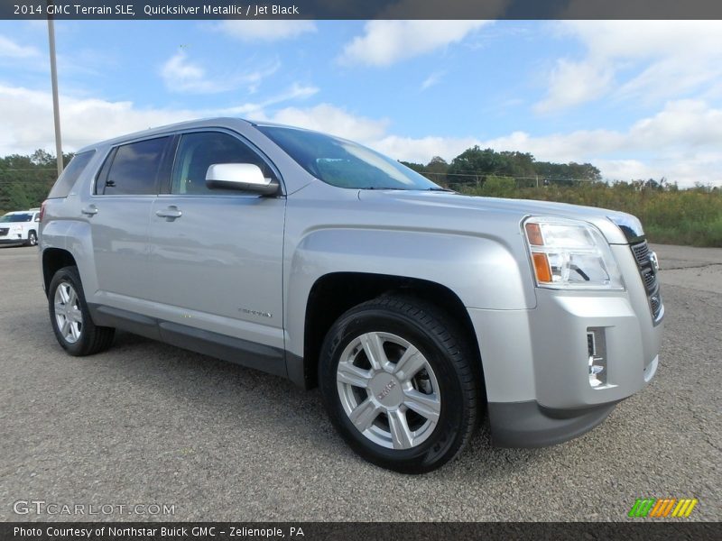 Quicksilver Metallic / Jet Black 2014 GMC Terrain SLE