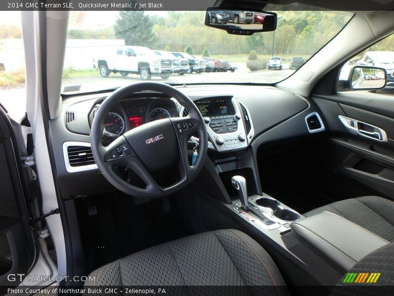 Quicksilver Metallic / Jet Black 2014 GMC Terrain SLE