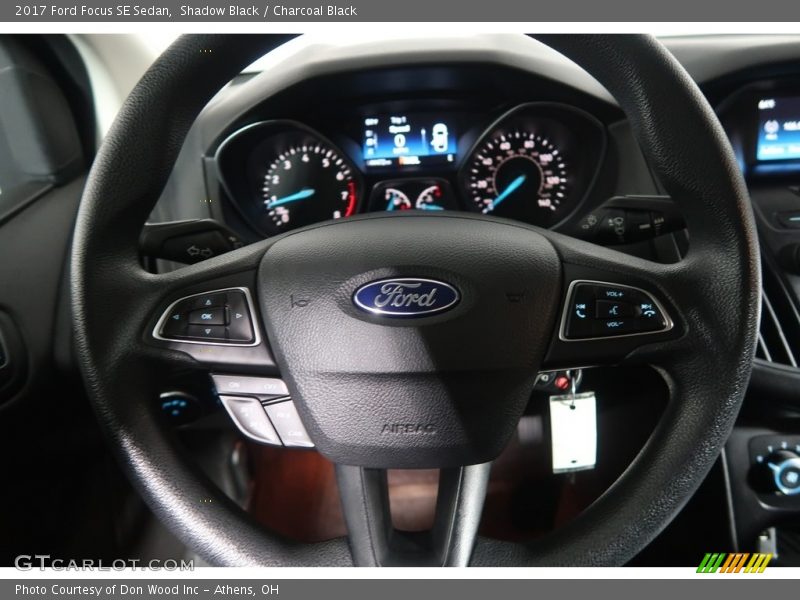 Shadow Black / Charcoal Black 2017 Ford Focus SE Sedan