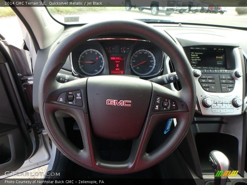 Quicksilver Metallic / Jet Black 2014 GMC Terrain SLE