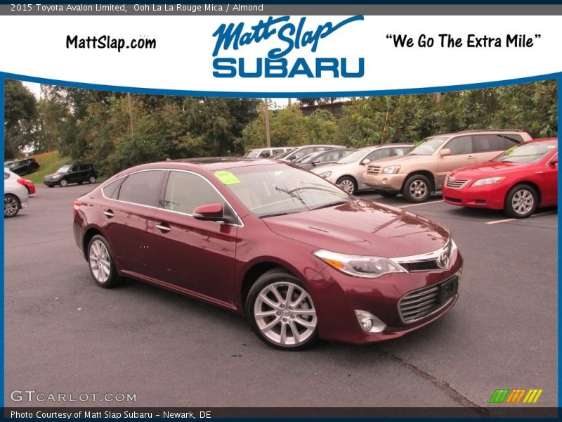 Ooh La La Rouge Mica / Almond 2015 Toyota Avalon Limited