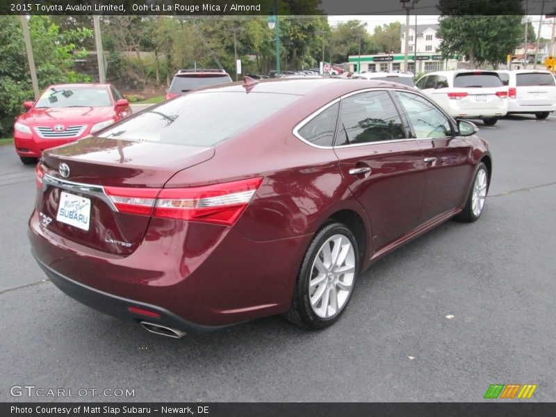 Ooh La La Rouge Mica / Almond 2015 Toyota Avalon Limited