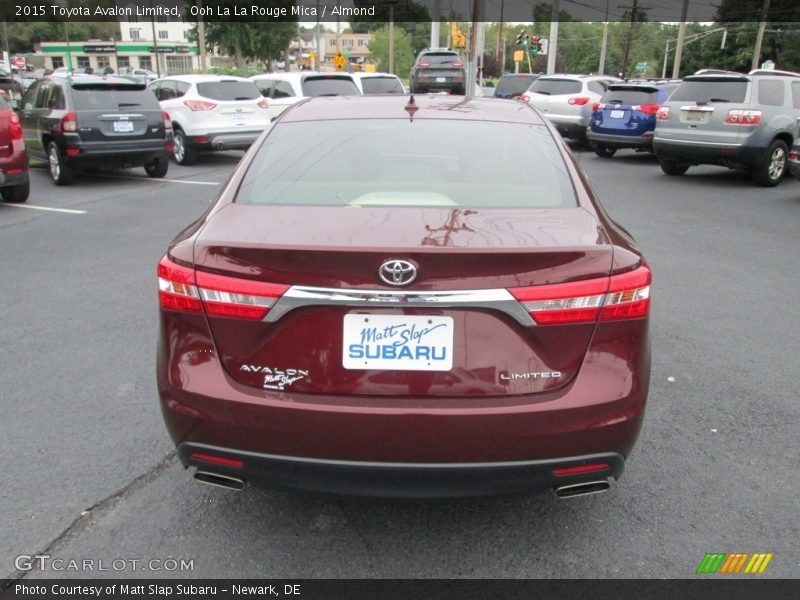Ooh La La Rouge Mica / Almond 2015 Toyota Avalon Limited