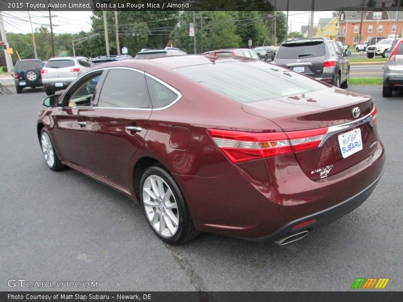 Ooh La La Rouge Mica / Almond 2015 Toyota Avalon Limited