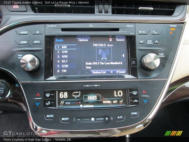 Ooh La La Rouge Mica / Almond 2015 Toyota Avalon Limited