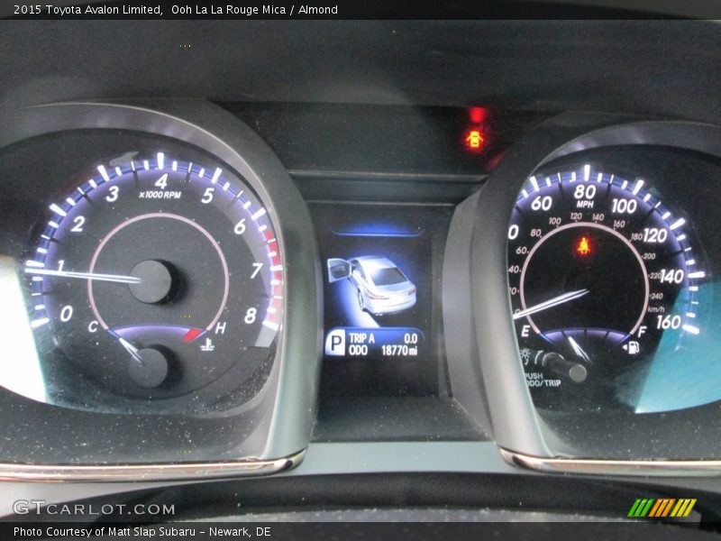 Ooh La La Rouge Mica / Almond 2015 Toyota Avalon Limited