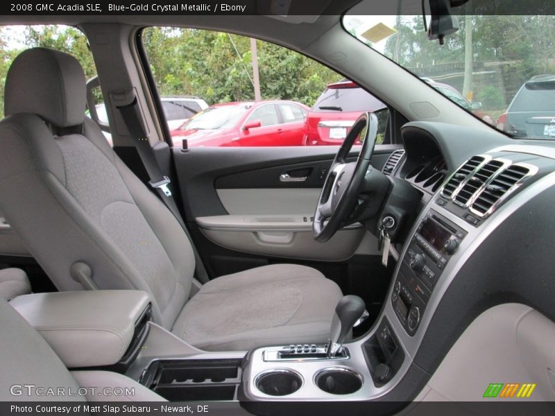 Blue-Gold Crystal Metallic / Ebony 2008 GMC Acadia SLE