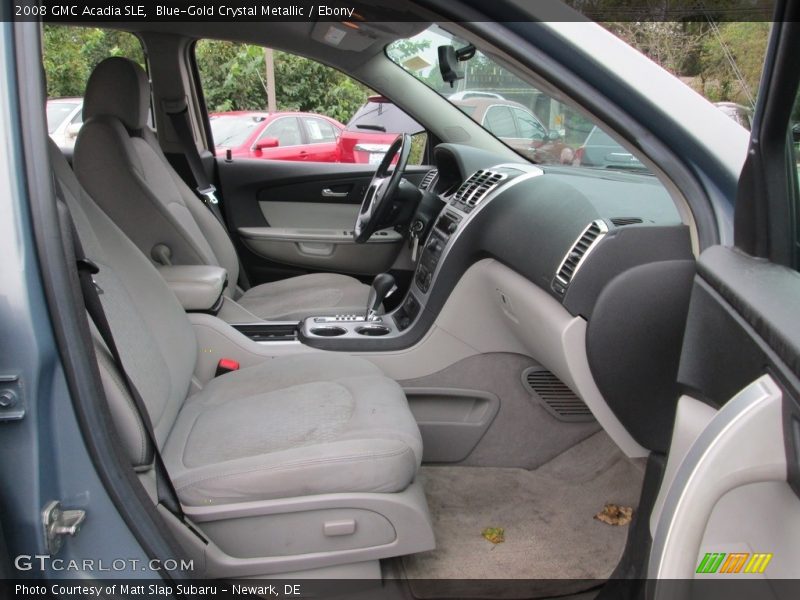 Blue-Gold Crystal Metallic / Ebony 2008 GMC Acadia SLE