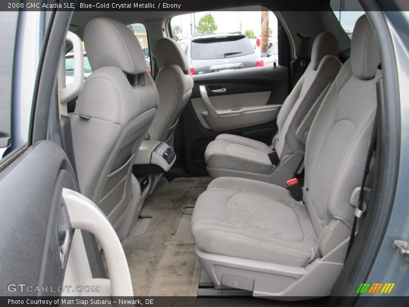 Blue-Gold Crystal Metallic / Ebony 2008 GMC Acadia SLE