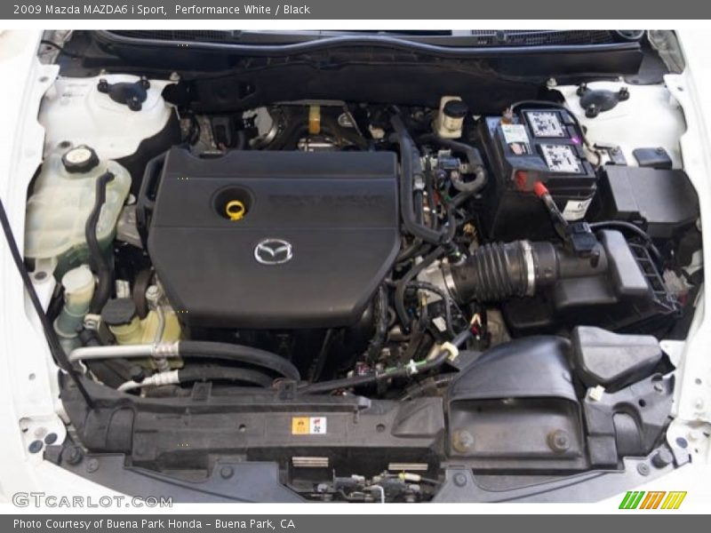 Performance White / Black 2009 Mazda MAZDA6 i Sport