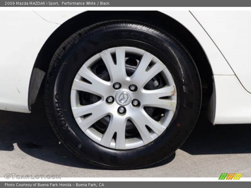 Performance White / Black 2009 Mazda MAZDA6 i Sport