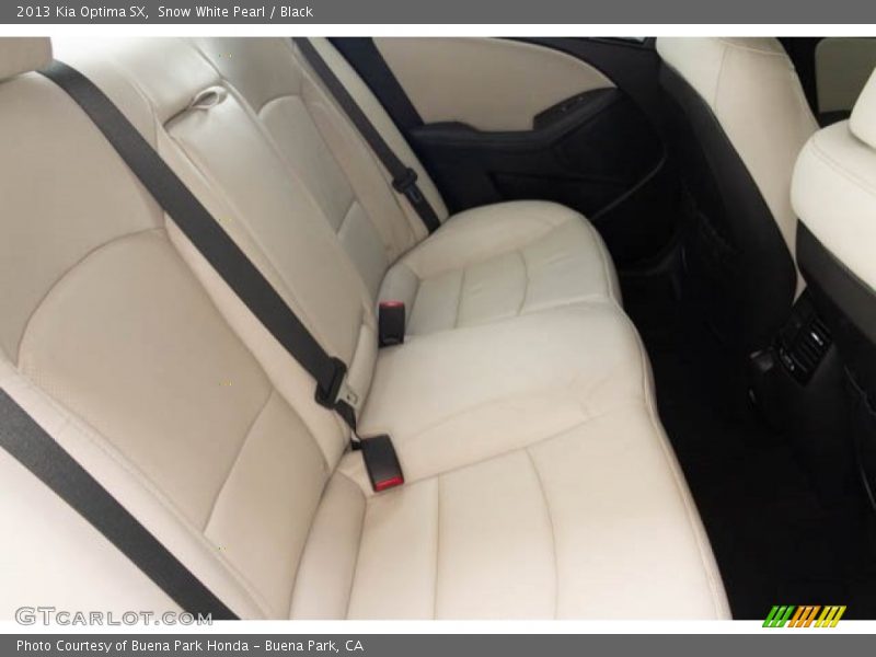 Snow White Pearl / Black 2013 Kia Optima SX