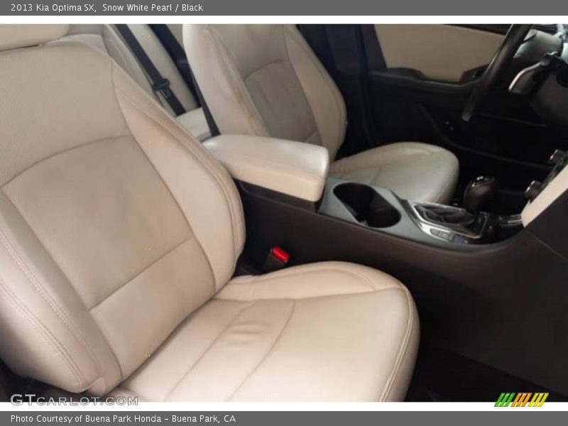 Snow White Pearl / Black 2013 Kia Optima SX