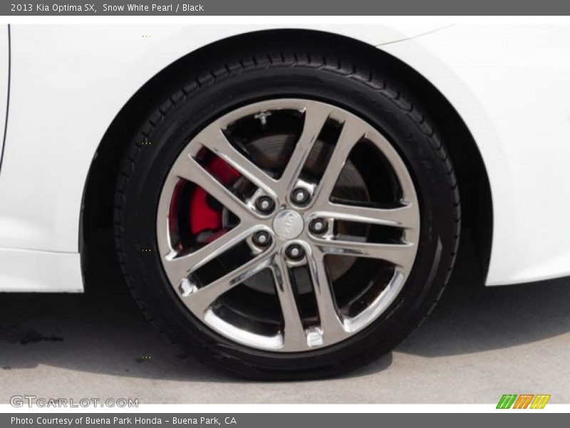 Snow White Pearl / Black 2013 Kia Optima SX