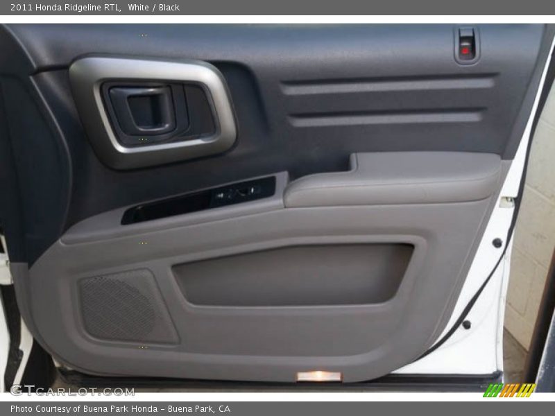White / Black 2011 Honda Ridgeline RTL