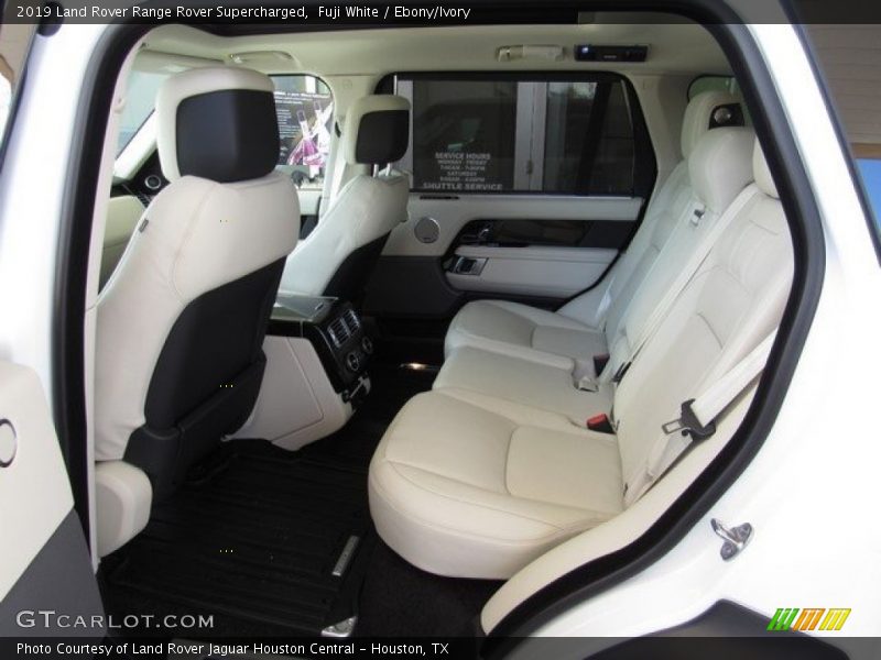 Rear Seat of 2019 Range Rover Supercharged