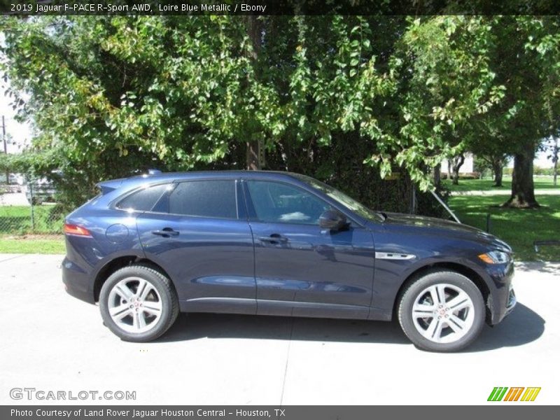 Loire Blue Metallic / Ebony 2019 Jaguar F-PACE R-Sport AWD