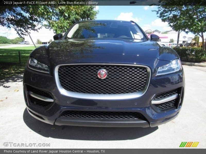 Loire Blue Metallic / Ebony 2019 Jaguar F-PACE R-Sport AWD