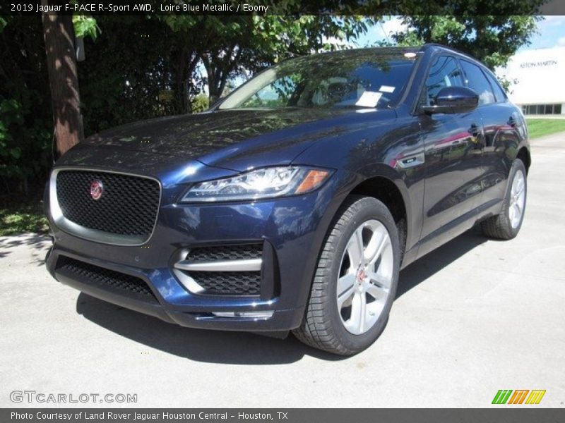 Loire Blue Metallic / Ebony 2019 Jaguar F-PACE R-Sport AWD