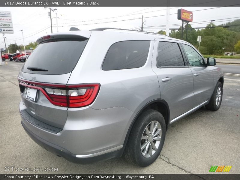 Billet Metallic / Black 2017 Dodge Durango SXT AWD
