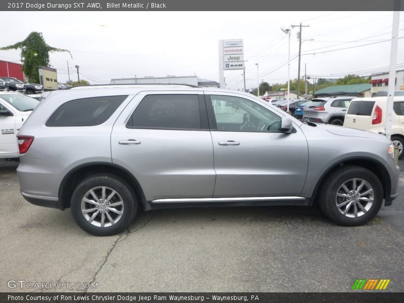 Billet Metallic / Black 2017 Dodge Durango SXT AWD