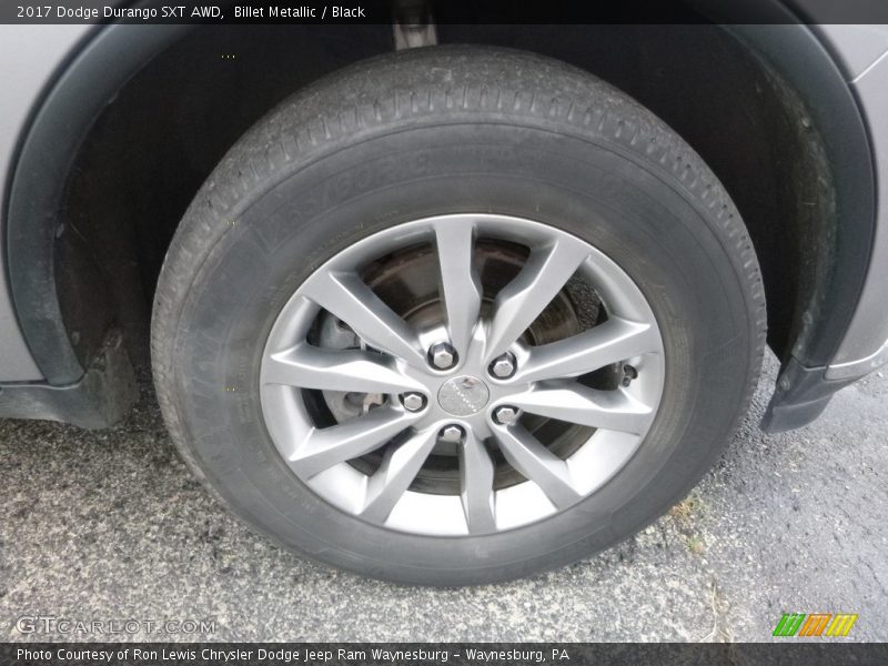 Billet Metallic / Black 2017 Dodge Durango SXT AWD