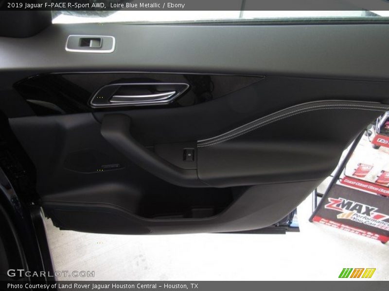 Loire Blue Metallic / Ebony 2019 Jaguar F-PACE R-Sport AWD