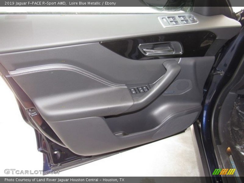Loire Blue Metallic / Ebony 2019 Jaguar F-PACE R-Sport AWD