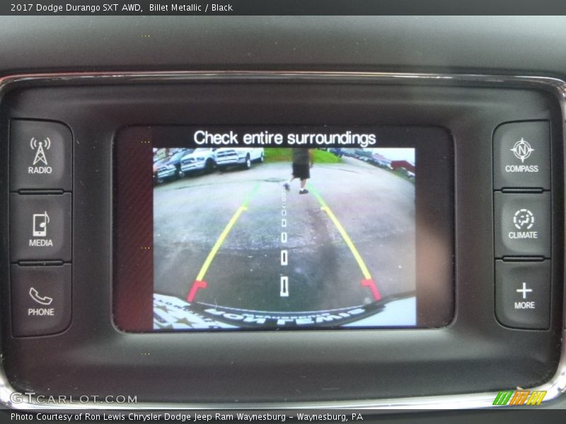 Billet Metallic / Black 2017 Dodge Durango SXT AWD
