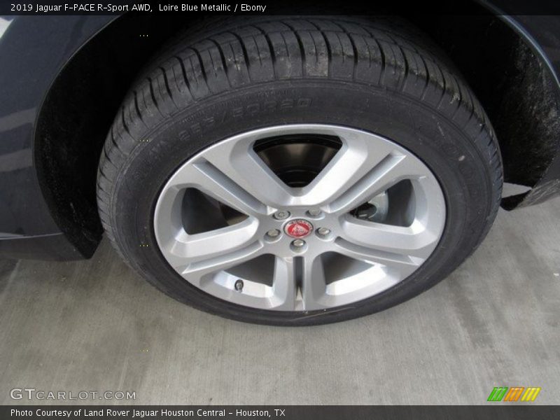 Loire Blue Metallic / Ebony 2019 Jaguar F-PACE R-Sport AWD
