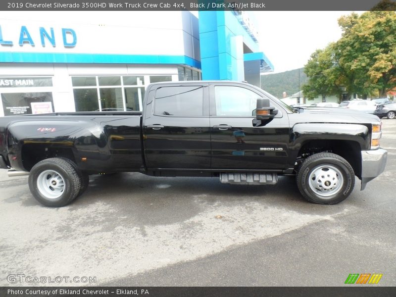 Black / Dark Ash/Jet Black 2019 Chevrolet Silverado 3500HD Work Truck Crew Cab 4x4