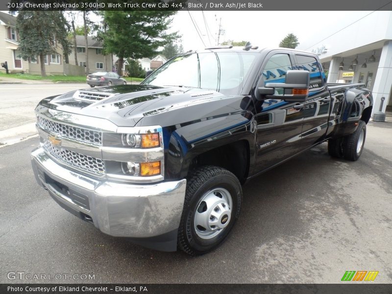 Black / Dark Ash/Jet Black 2019 Chevrolet Silverado 3500HD Work Truck Crew Cab 4x4