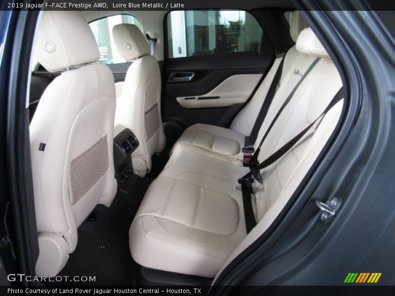 Loire Blue Metallic / Latte 2019 Jaguar F-PACE Prestige AWD