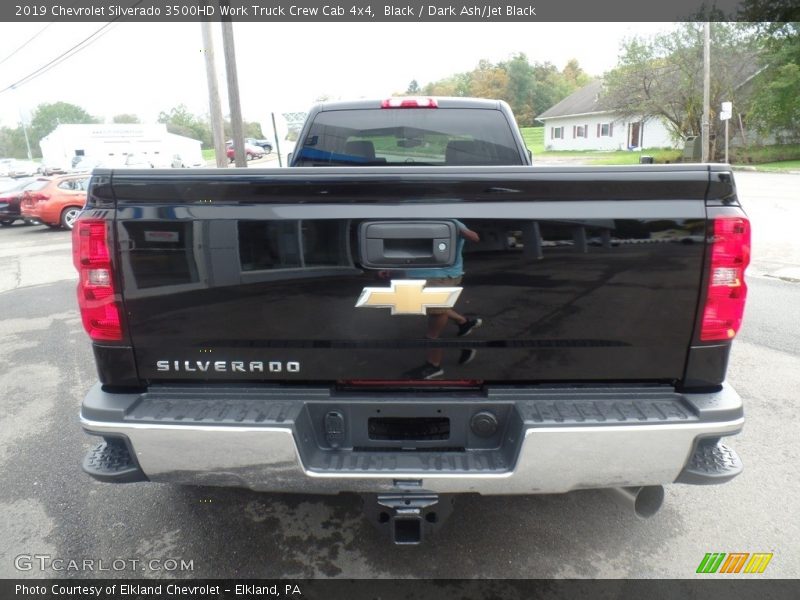 Black / Dark Ash/Jet Black 2019 Chevrolet Silverado 3500HD Work Truck Crew Cab 4x4