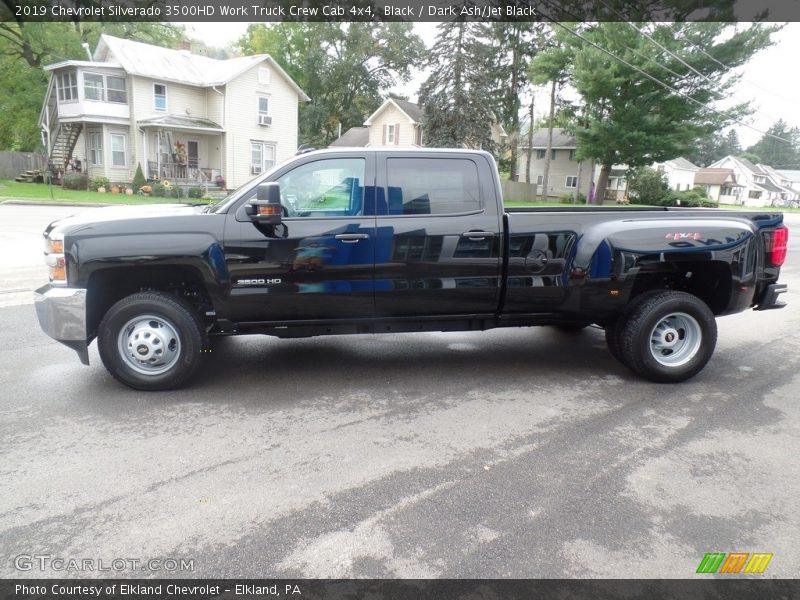Black / Dark Ash/Jet Black 2019 Chevrolet Silverado 3500HD Work Truck Crew Cab 4x4