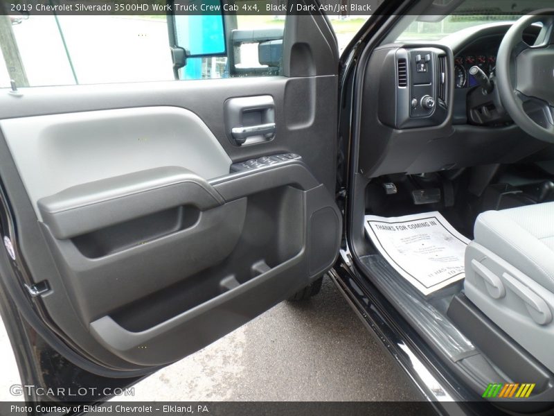Black / Dark Ash/Jet Black 2019 Chevrolet Silverado 3500HD Work Truck Crew Cab 4x4