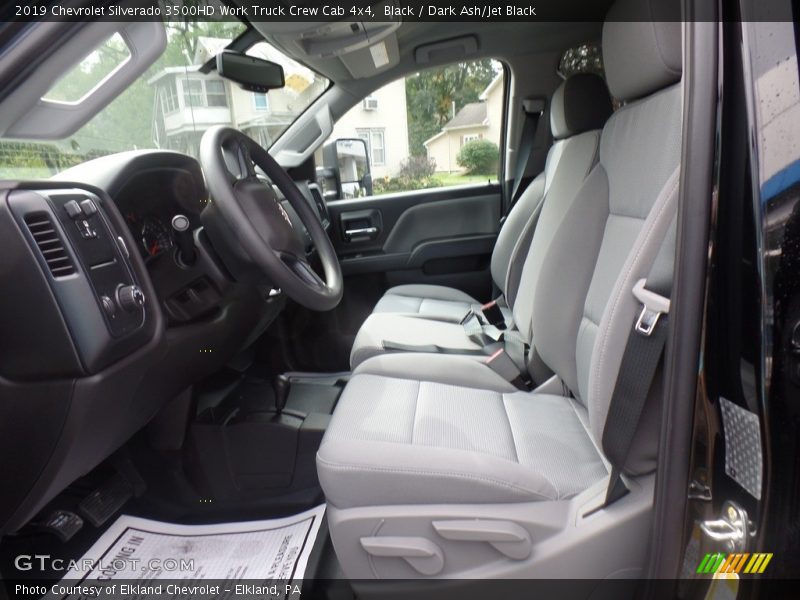 Black / Dark Ash/Jet Black 2019 Chevrolet Silverado 3500HD Work Truck Crew Cab 4x4