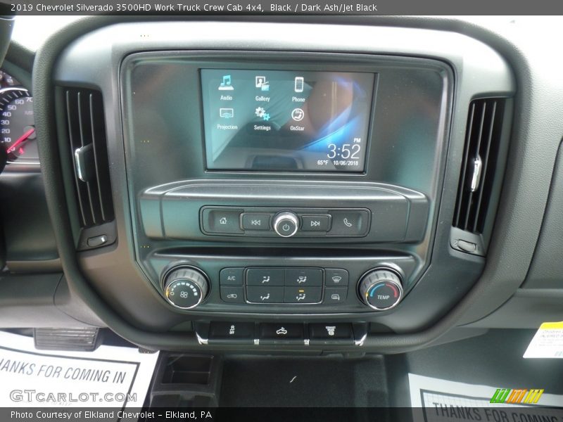 Black / Dark Ash/Jet Black 2019 Chevrolet Silverado 3500HD Work Truck Crew Cab 4x4