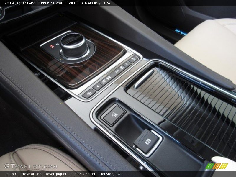 Loire Blue Metallic / Latte 2019 Jaguar F-PACE Prestige AWD