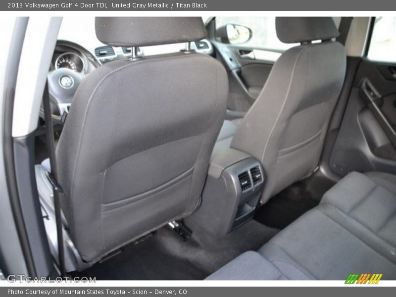 United Gray Metallic / Titan Black 2013 Volkswagen Golf 4 Door TDI