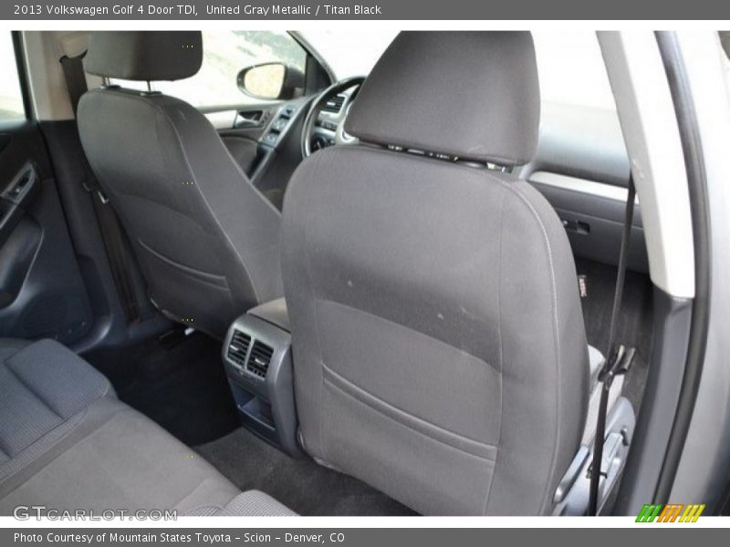 United Gray Metallic / Titan Black 2013 Volkswagen Golf 4 Door TDI