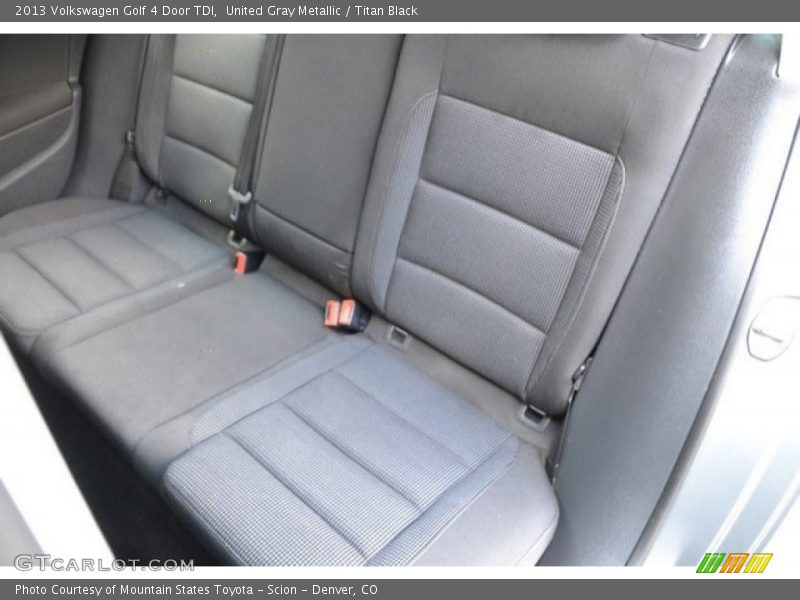 United Gray Metallic / Titan Black 2013 Volkswagen Golf 4 Door TDI