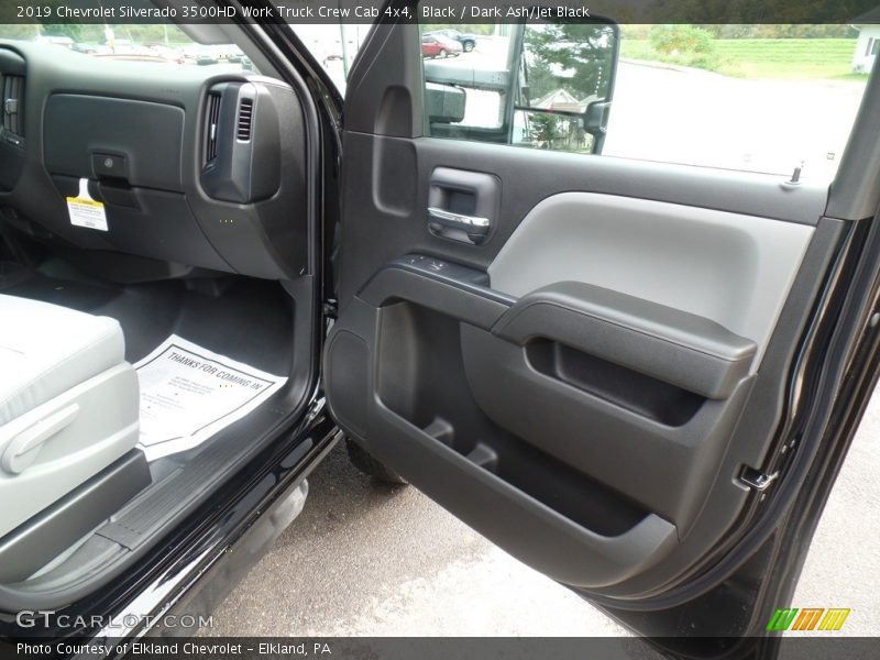Black / Dark Ash/Jet Black 2019 Chevrolet Silverado 3500HD Work Truck Crew Cab 4x4