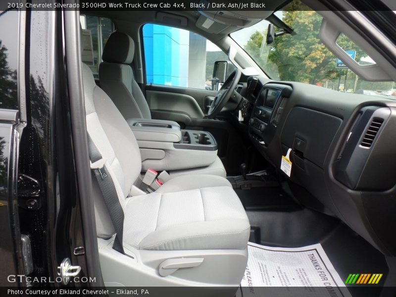 Black / Dark Ash/Jet Black 2019 Chevrolet Silverado 3500HD Work Truck Crew Cab 4x4