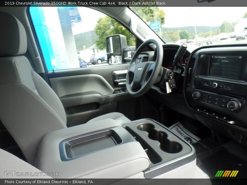 Black / Dark Ash/Jet Black 2019 Chevrolet Silverado 3500HD Work Truck Crew Cab 4x4